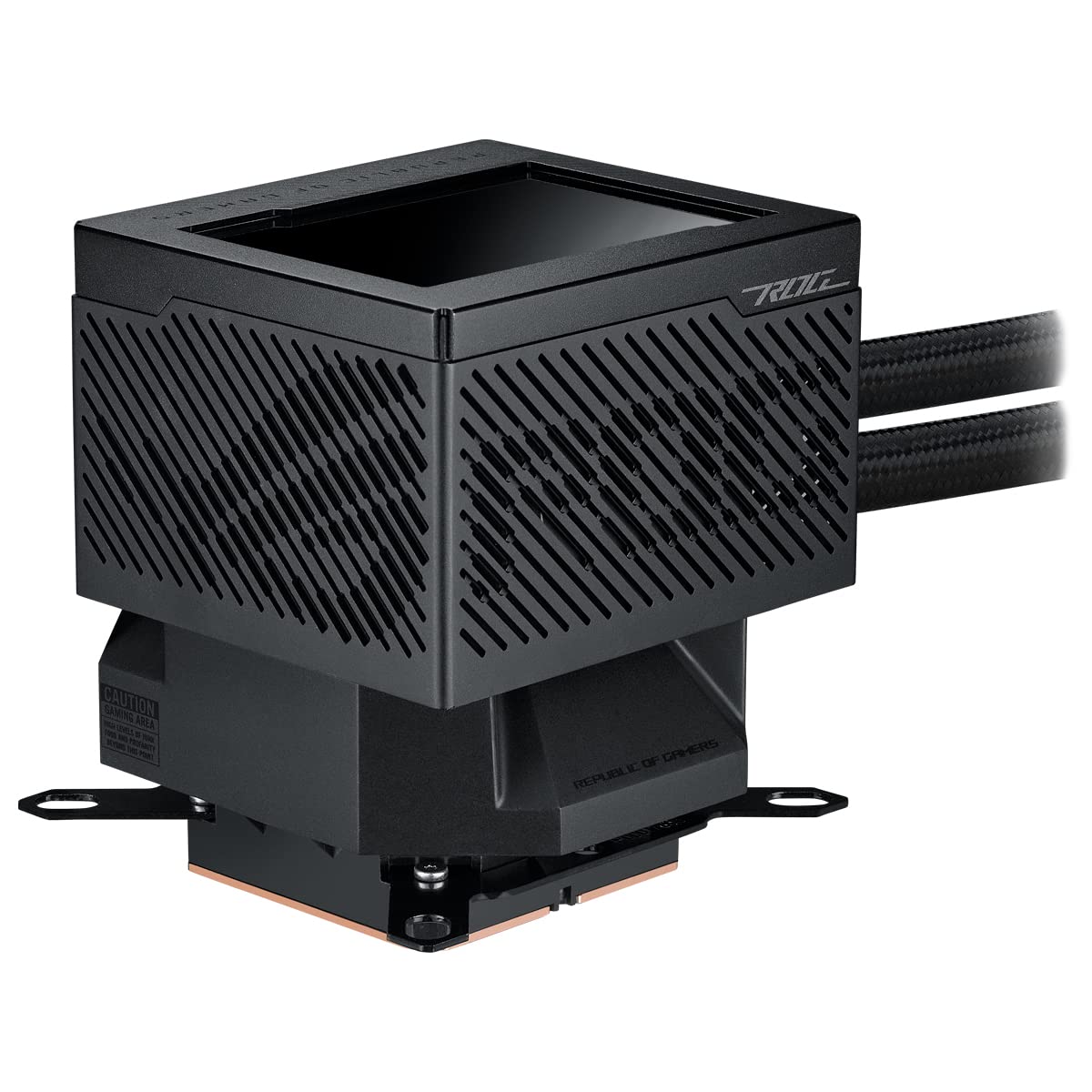 Asus ROG Ryujin III 360 - Kit de Refrigeración Líquida CPU, Pantalla LCD de 3.5", Bomba Asetek 8a Generación, Ventilador Integrado y 2 Ventiladores de Radiador Noctua 2000 PWM de 120 mm