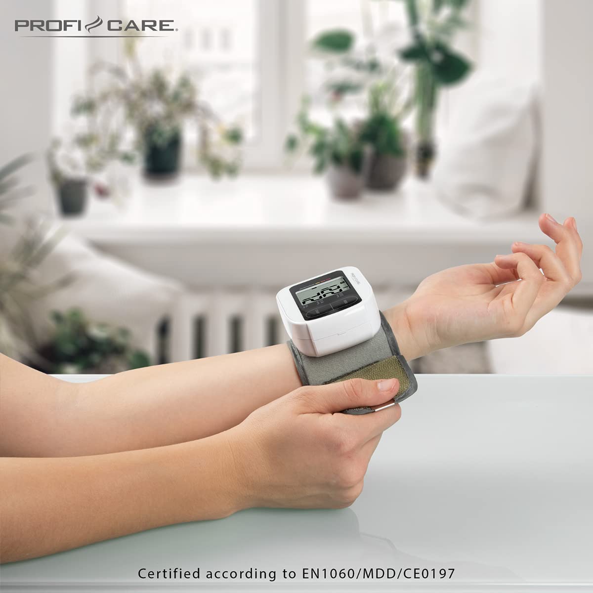 Profesional Care 330180 PC de BMG 3018 Tensiómetro de muñeca, vollautomatische de presión arterial y pulso