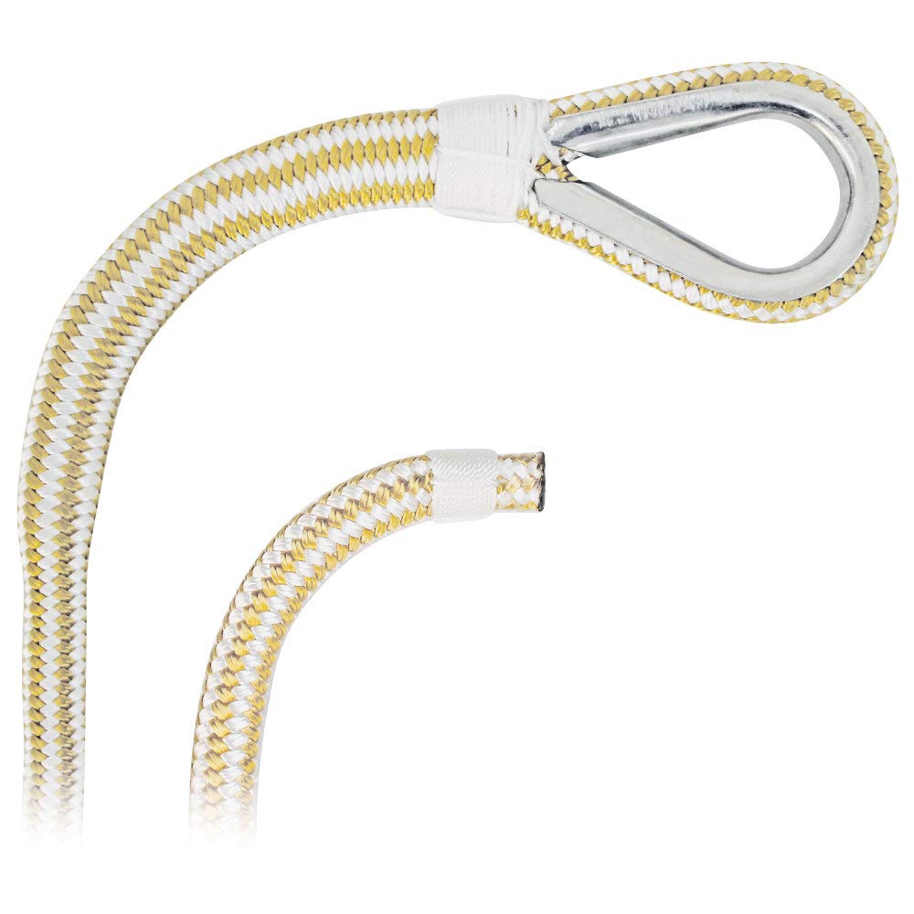 Extreme Max 3006.2285 BoatTector Premium Double Braid Nylon Anchor Line with Thimble - 3/4