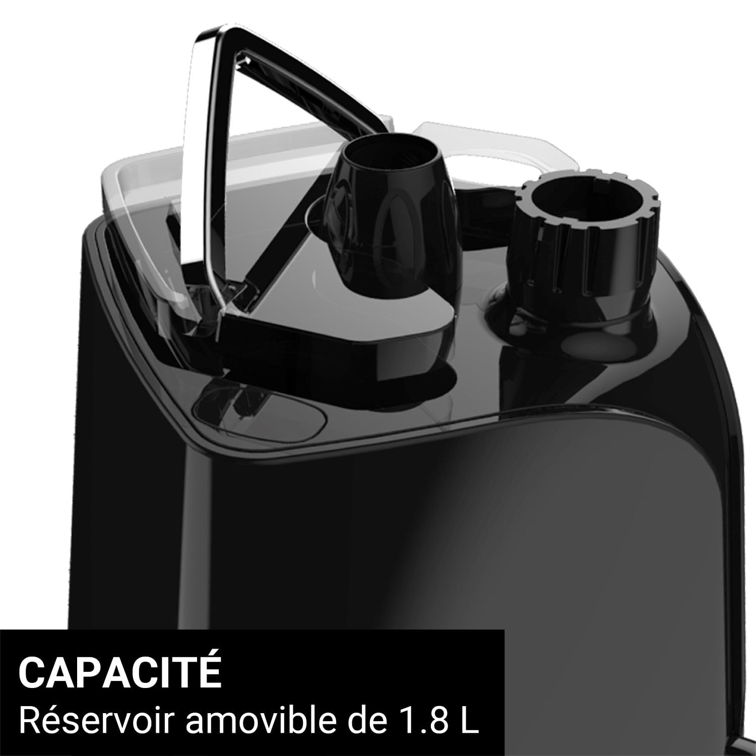 SteamOne - Steamer Défroisseur Vapeur 1800W 40g/min H18B - Fer Vertical Autonomie 45min (1800ml) - Élimine 99,99% d'Impuretés - Prêt en 60s - Câble 2m - Tuyau Triple Protection Thermique