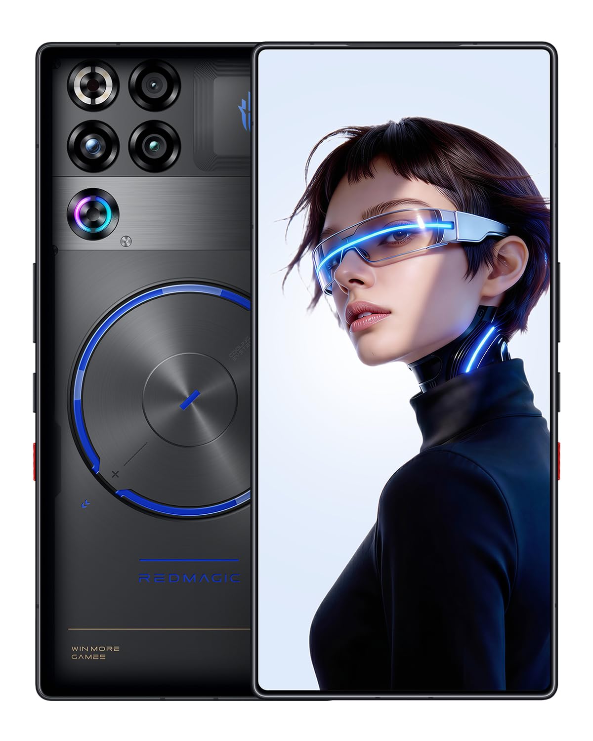 REDMAGIC 11S Pro 144Hz Gaming Mobile Phone, 5G Android Smartphone, 12GB RAM + 256GB ROM, Snapdragon 8 Elite Gen 5 Leading, 6.85 Inch 1.5K Full Screen Gaming Phone, 50MP Camera, 80W Charger