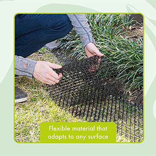 Homarden Cat Scat Mat (6.5 Ft) - Cat Repellent Mat, Scat Mats For Dogs - Cat Deterrent Indoor & Outdoor, Cat Spikes With 8 Garden Staples #TOP2