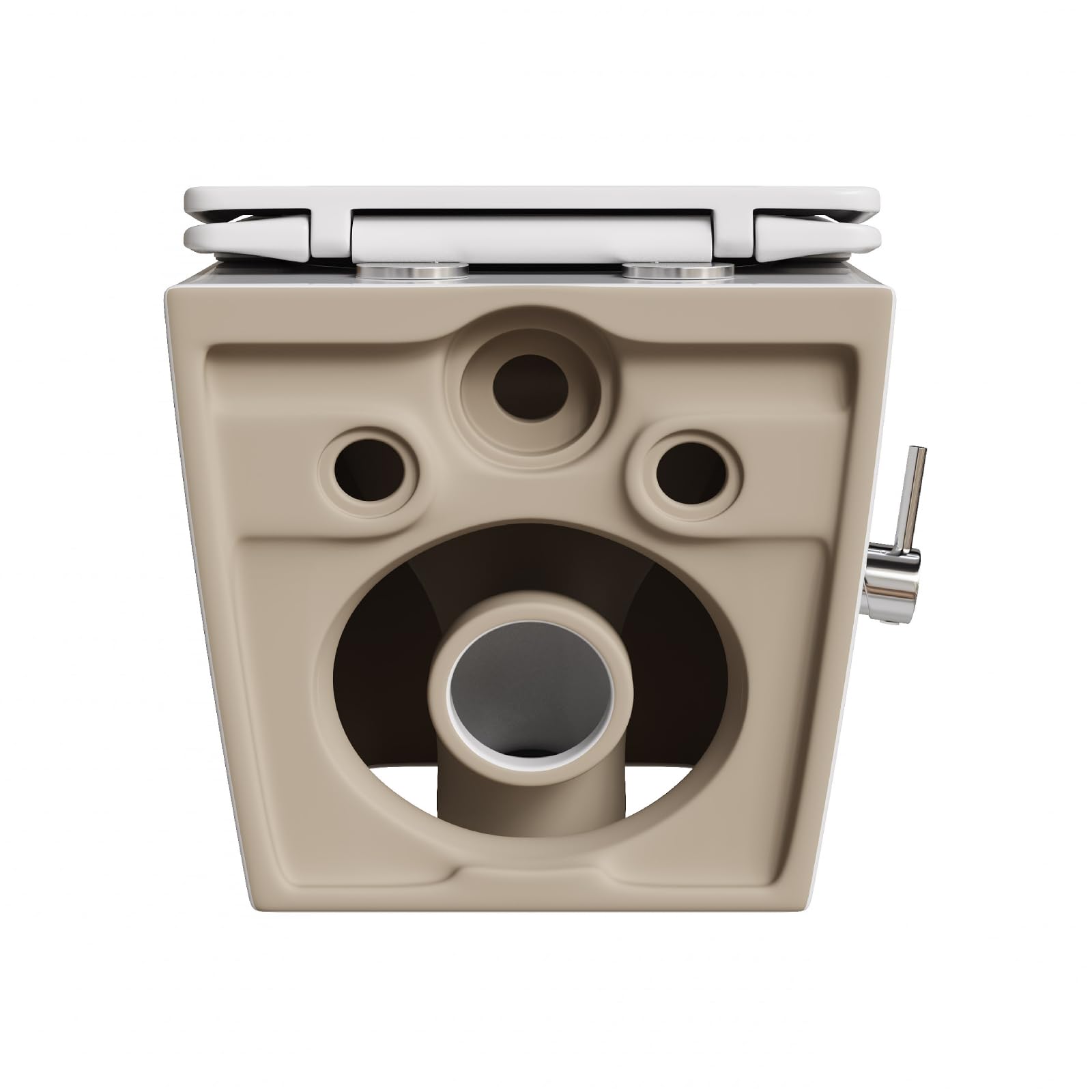 Inodoro de ducha sin borde con boquilla integrada, inodoro Taharet con grifo de agua fría/caliente, inodoro colgante rectangular, de pared blanco con nano, inodoro con tapa de inodoro con descenso