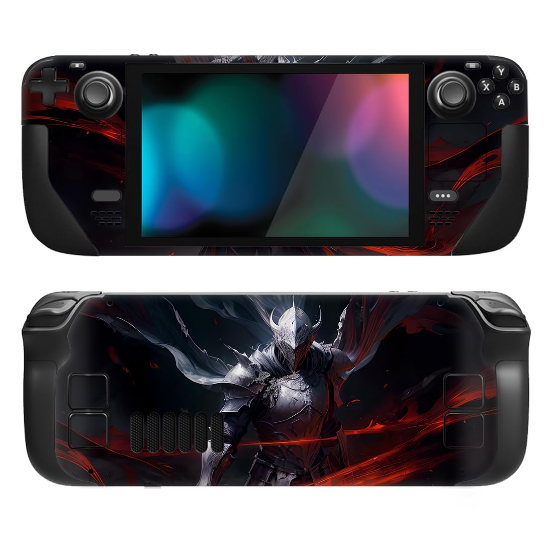 playvital Full Set Protective Skin Decal for Steam Deck LCD, Custom Stickers Vinyl Cover for Steam Deck OLED - Messy Code — view 44
