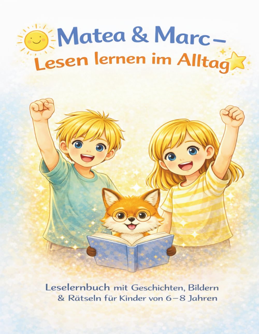 Matea & Marc – Lesen lernen im Alltag: Leselernbuch mit Geschichten, Bildern & Rätseln für Kinder von 6–8 Jahren (Matea & Marc – Lern- und Rätselabenteuer)