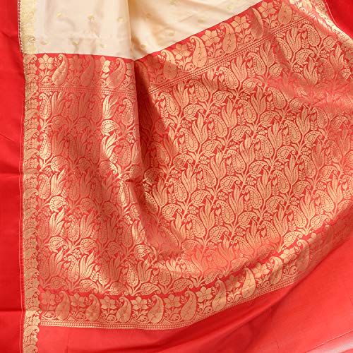 Image of dB DESH BIDESH Women`s Garad Handloom Silk Saree Chiffon Banarasi Sarees Kanjivaram Georgette Silk Party, Wear Tissue Mysore Resham Silk Sarees Silk Saree with Blouse Piece for women