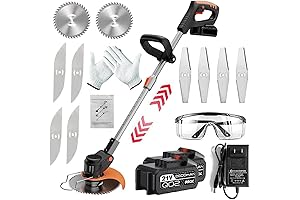 2-in-1 Cordless Lawn Trimmer and Edger: Your Lawn Care Powerhouse!
