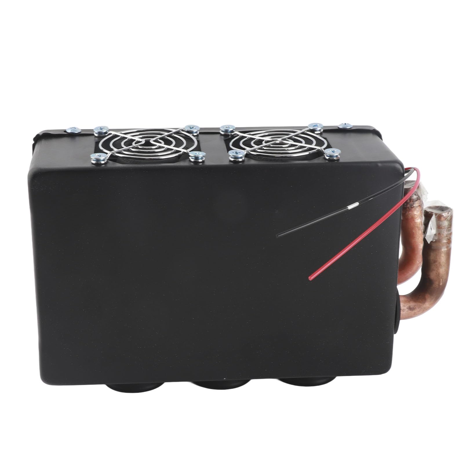 Fafeicy Calentador de Coche de 12 V, Descongelador Portátil para Coche, Calentador de de Calentamiento Rápido de 50 W con Núcleo de Hierro de Cobre Rojo, Carcasa de Metal de bajo Ruido, de Invierno