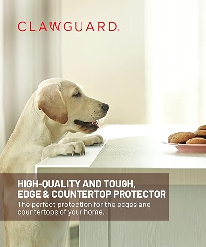 Miniatura 9 de CLAWGUARD Protector de alféizar de ventana protección transparente fuerte contra arañazos de perros y gatos, masticar, babear y arañar en los