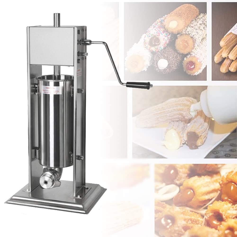 Machine à churro espagnole à 4 buses et piston inox haute précision