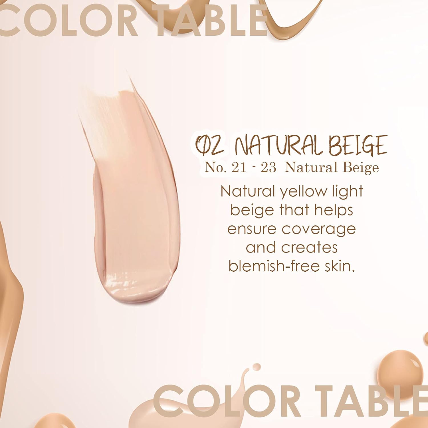 FORENCOS Tattoo Waterproof Scar Concealer | Korean Cosmetics, Ultra-lightweight, Waterproof Concealer (02 Natural Beige) : Beauty & Personal Care