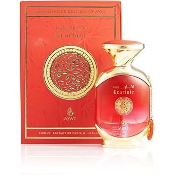 Ayat Perfumes - Womens Perfumes Renaissance Edition 100 ml Dubai Fragrance Oriental Fragrance Elegant and Refined - Eau de Parfum Arabic de Luxe - Gift Idea Womens Perfume Scarlet