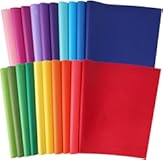 3 Otters 120 Sheets Tissue Paper for Gift Bags, 20x14 Inch Colorful Gift Wrapping Paper for DIY Crafts Wedding Birthday Party Art Project 20 Assorted Colors