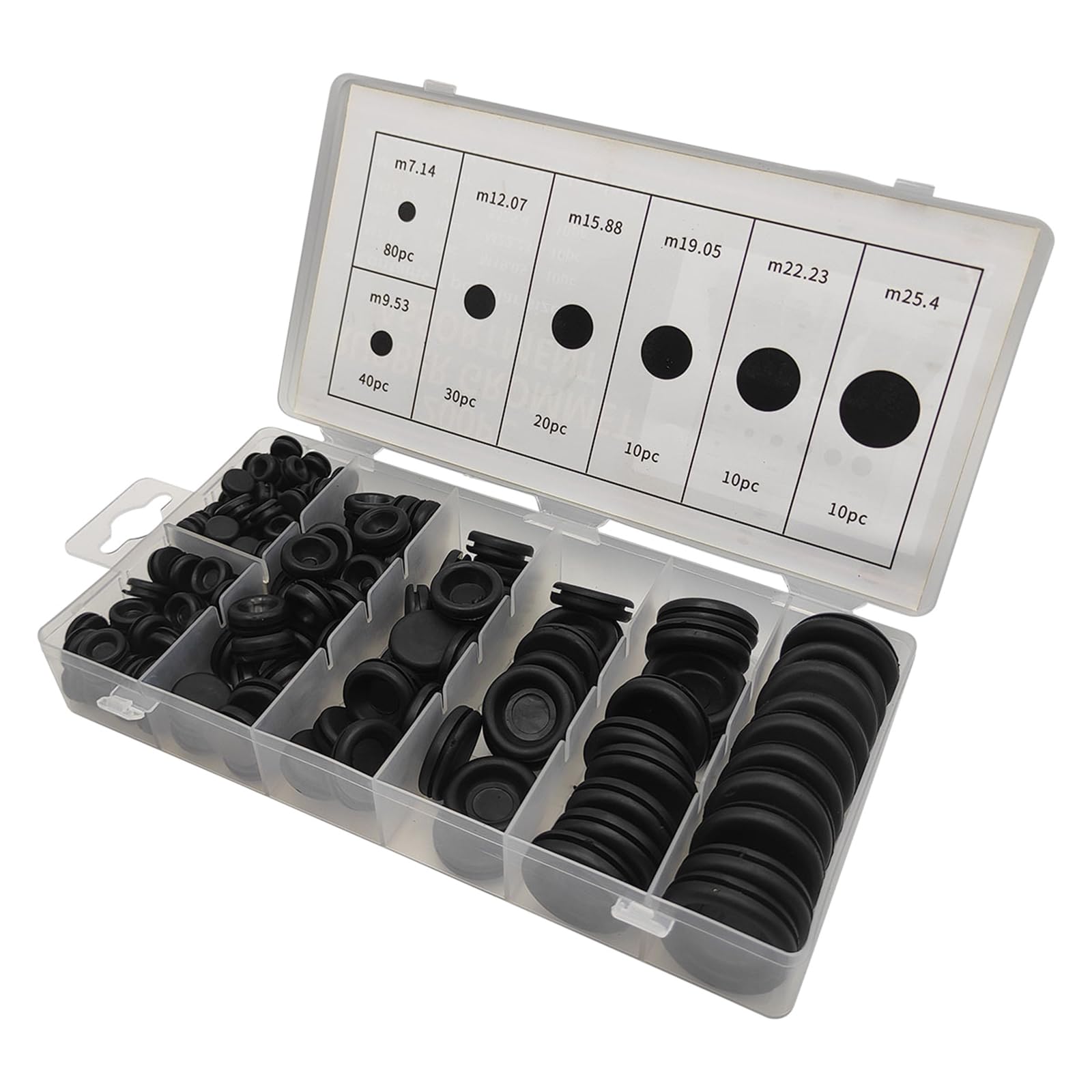 125 PCS BAGUE D'étanchéité En Caoutchouc Oeillet De Trou Pare-feu EUR 13,39 - FR 125 PCS BAGUE D'étanchéité En Caoutchouc Oeillet De Trou Pare-feu EUR 13,39 - FR
