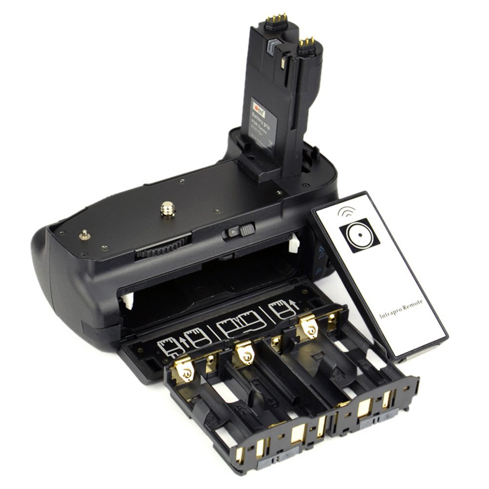 Empuñadura BG-E7 para Canon 7D con doble autonomía de batería 7