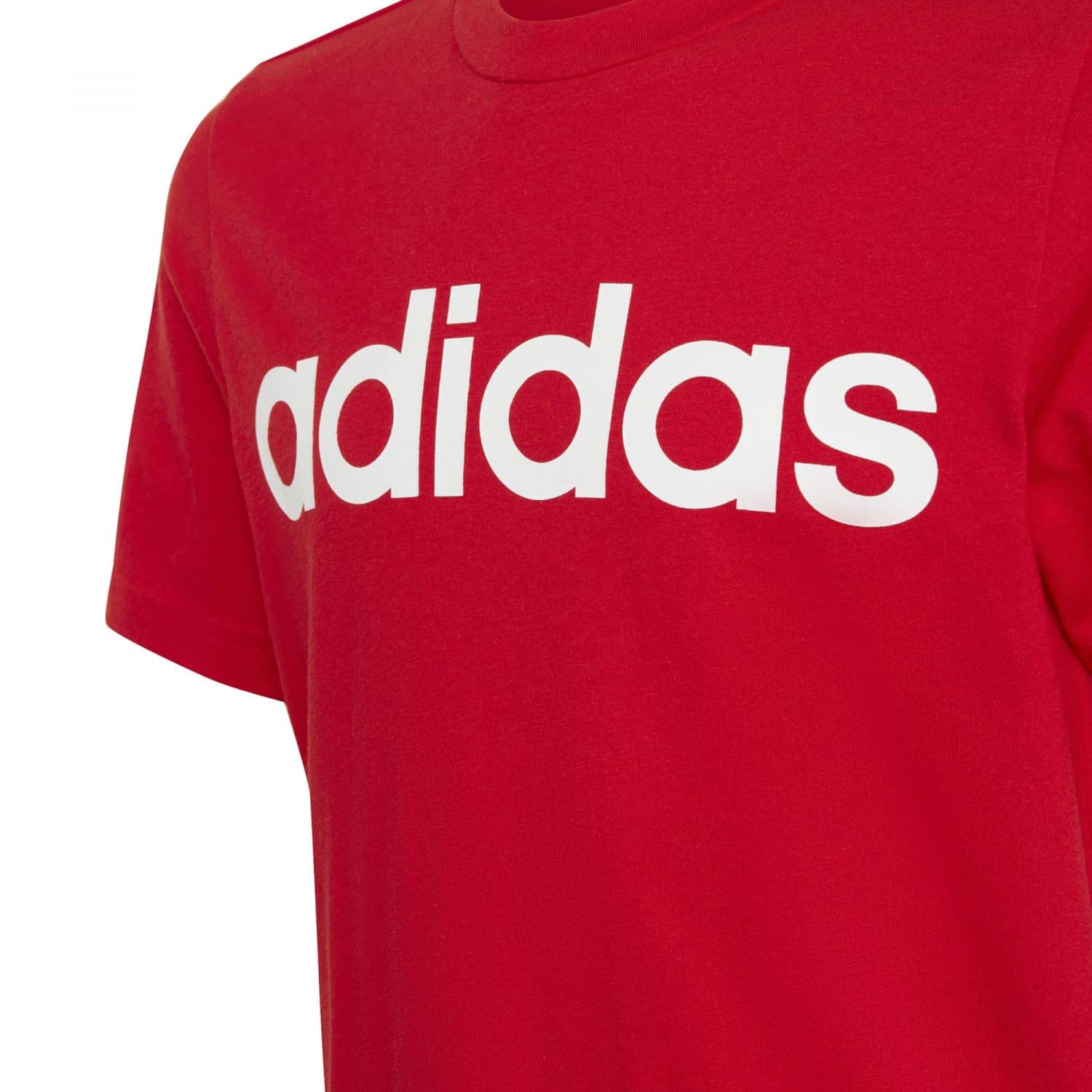 adidas Essentials Linear Logo Cotton tee T-Shirt (Short Sleeve) Unisex niños