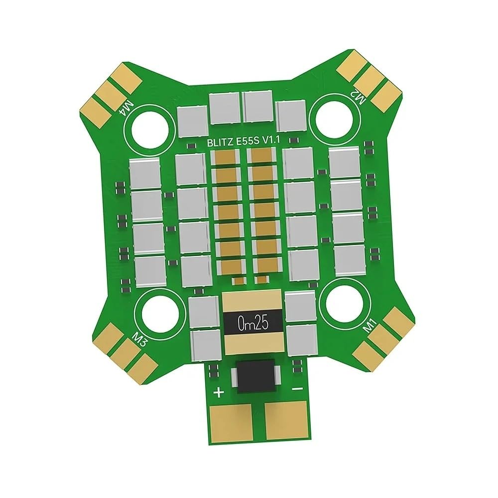 BLITZ E55S BLHeli32 2-6S ESC DShot150 300 600 MultiShot OneShot 20x20mm pasuje do RC FPV Freestyle Racing Drone