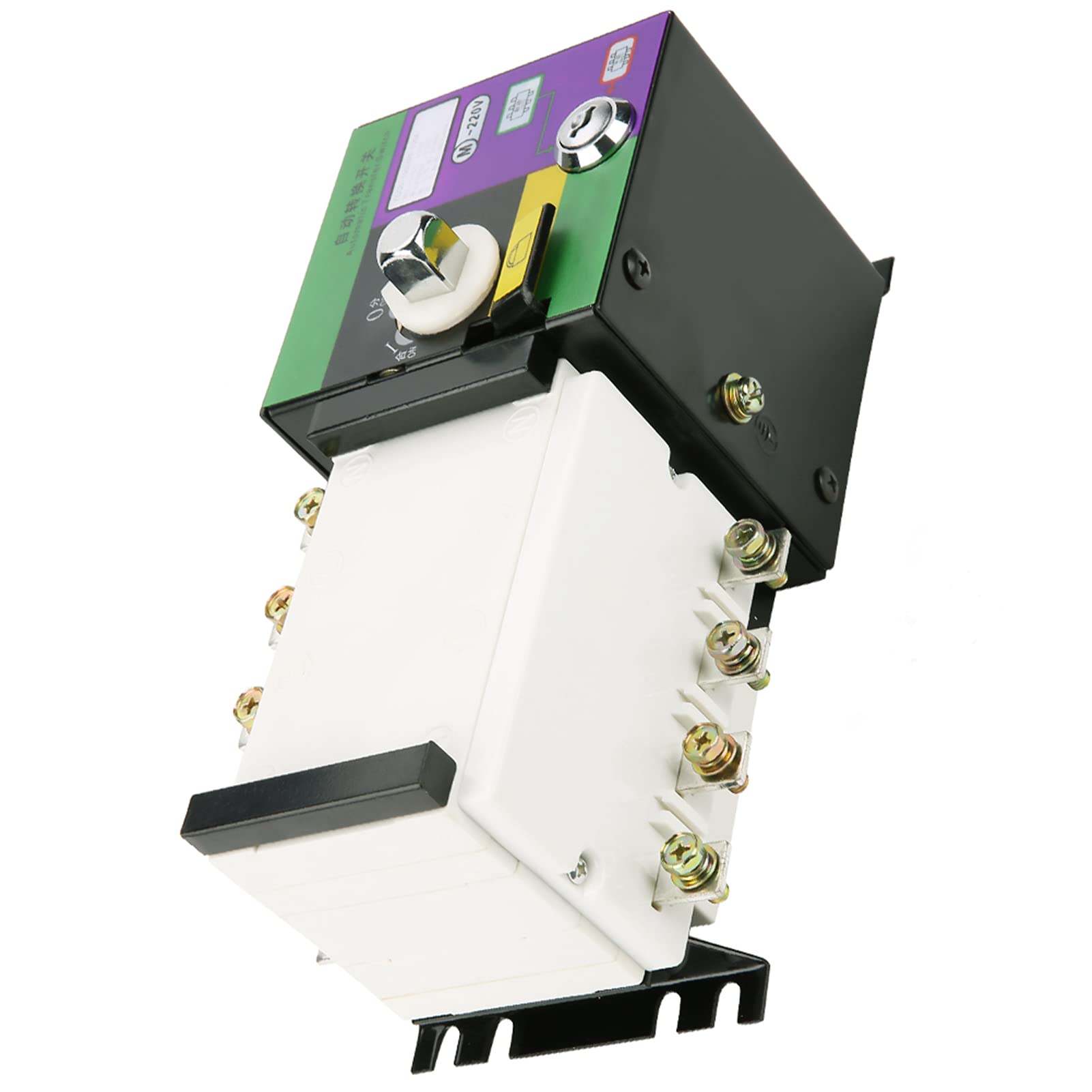 Conmutador de Transferencia Automática de Doble Potencia ZGQ5-100/4PF para una Gestión de Energía Confiable y en Sistemas de hasta 100 A/4P