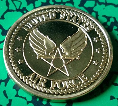 USAF Air Force F-105 Fighter Colorized Challenge Art Coin