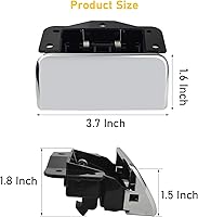 Vista 6 de Moonlinks Compatible con Dodge Ram Cierre de tapa para reposabrazos de consola central para Ram 1500 2500 3500 de 2013-2017, Manija de reemplazo