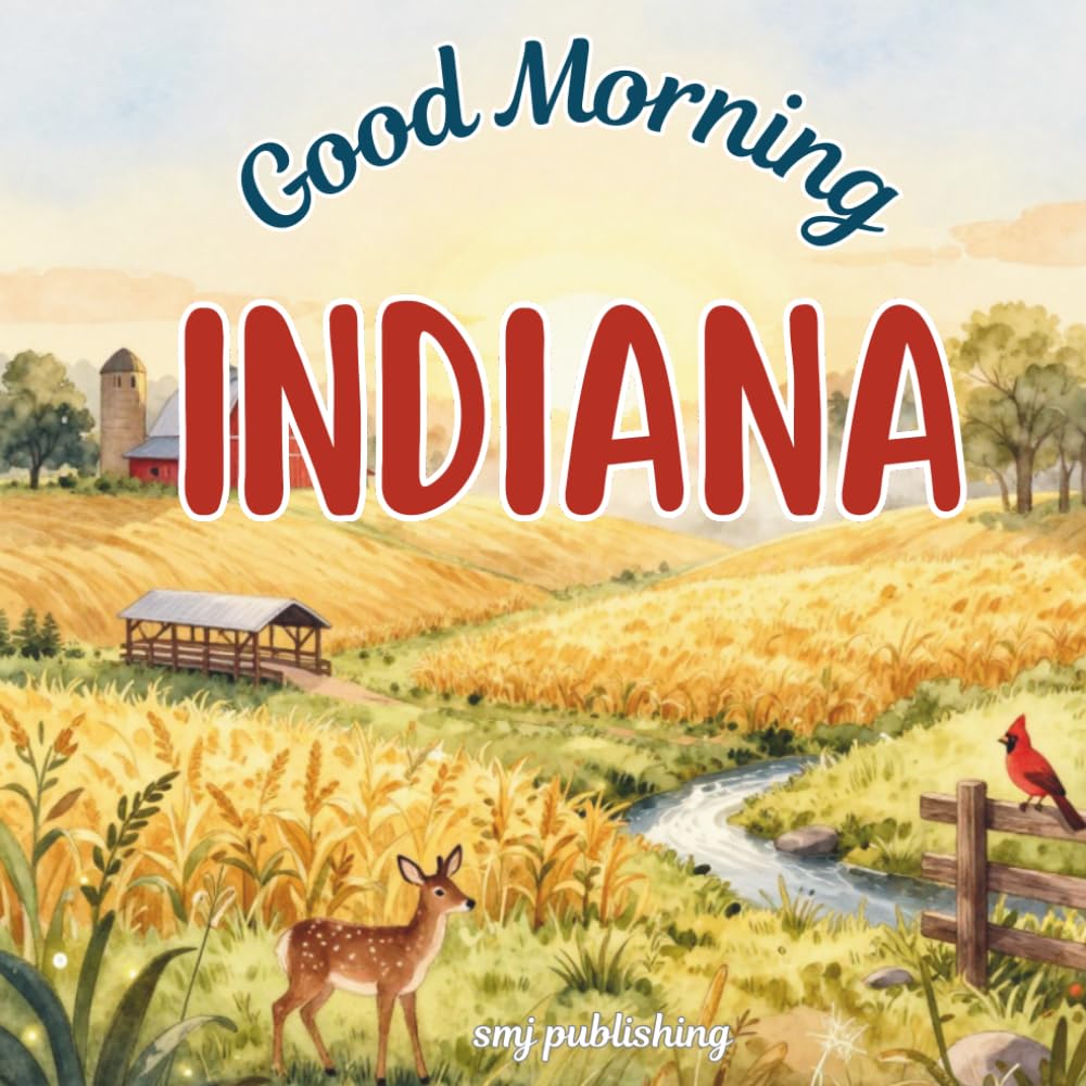Good Morning Indiana: An educational geography book to learn about the Hoosier State (Good Morning States)