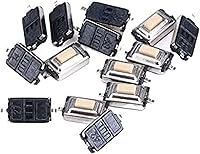 Vista 3 de Micro Switches 1000pcs Touch Micro Switch 3X6X2.5MM 3 * 6 * 2.5 SMD White Button Head (Color : Red)