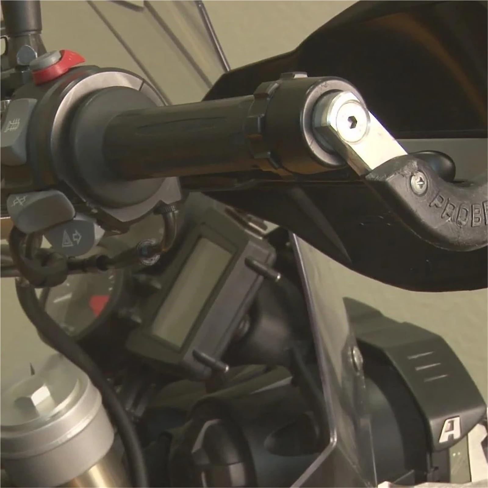 Pasuje do B//M//W F800GS Adv F700GS K1200R/S K1300R/S R1200R/RT/RS motocykl blokada przepustnicy tempomat zacisk przepustnicy wspomaganie listwa końcowa