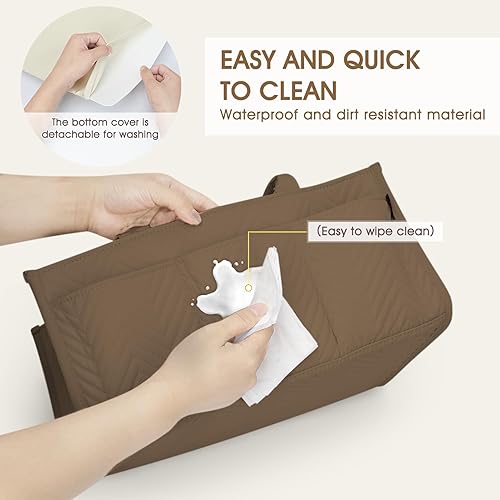 Miniatura 5 de Skycase Organizador grande de pañales, organizadores de bebé y almacenamiento para artículos esenciales para recién nacidos, cesta de almacenamiento