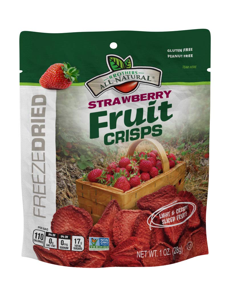 Fruit Crisps, Strawberry, 1 Ounce