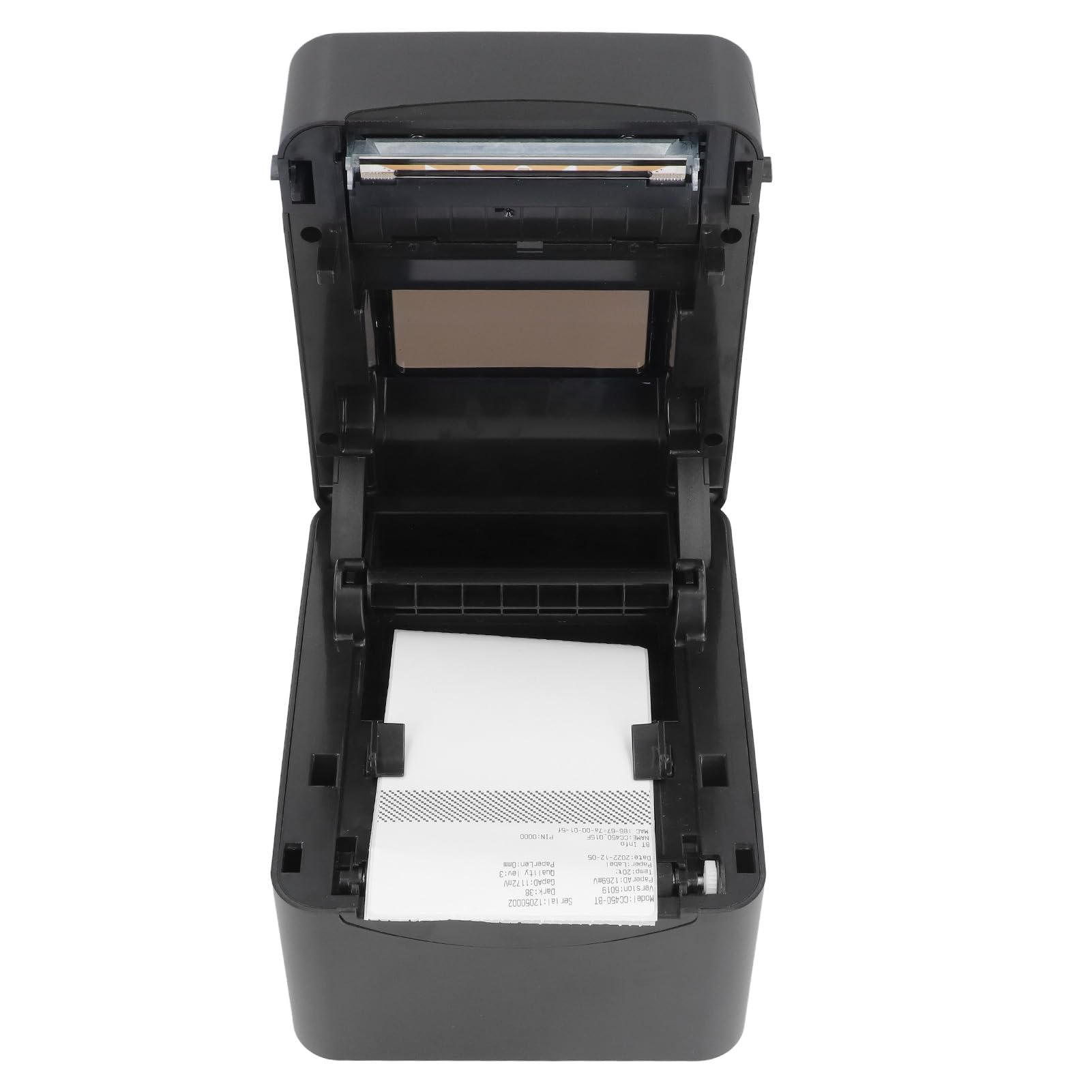 Stampante per Etichette Termiche, Stampa Ad Alta velocità 72 Etichette al Minuto Clear 203dpi Risoluzione, con connettività USB, per iOS Sistemi PC OS OOS (Plug)