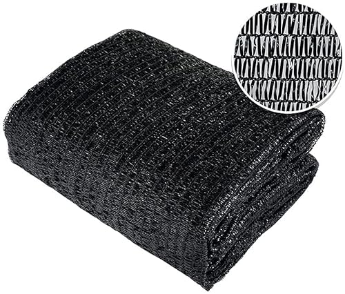 Agfabric 30% Shade Cloth Sunblock Shade Cloth Cover with Clips for Plants, 10 X 30 , Black