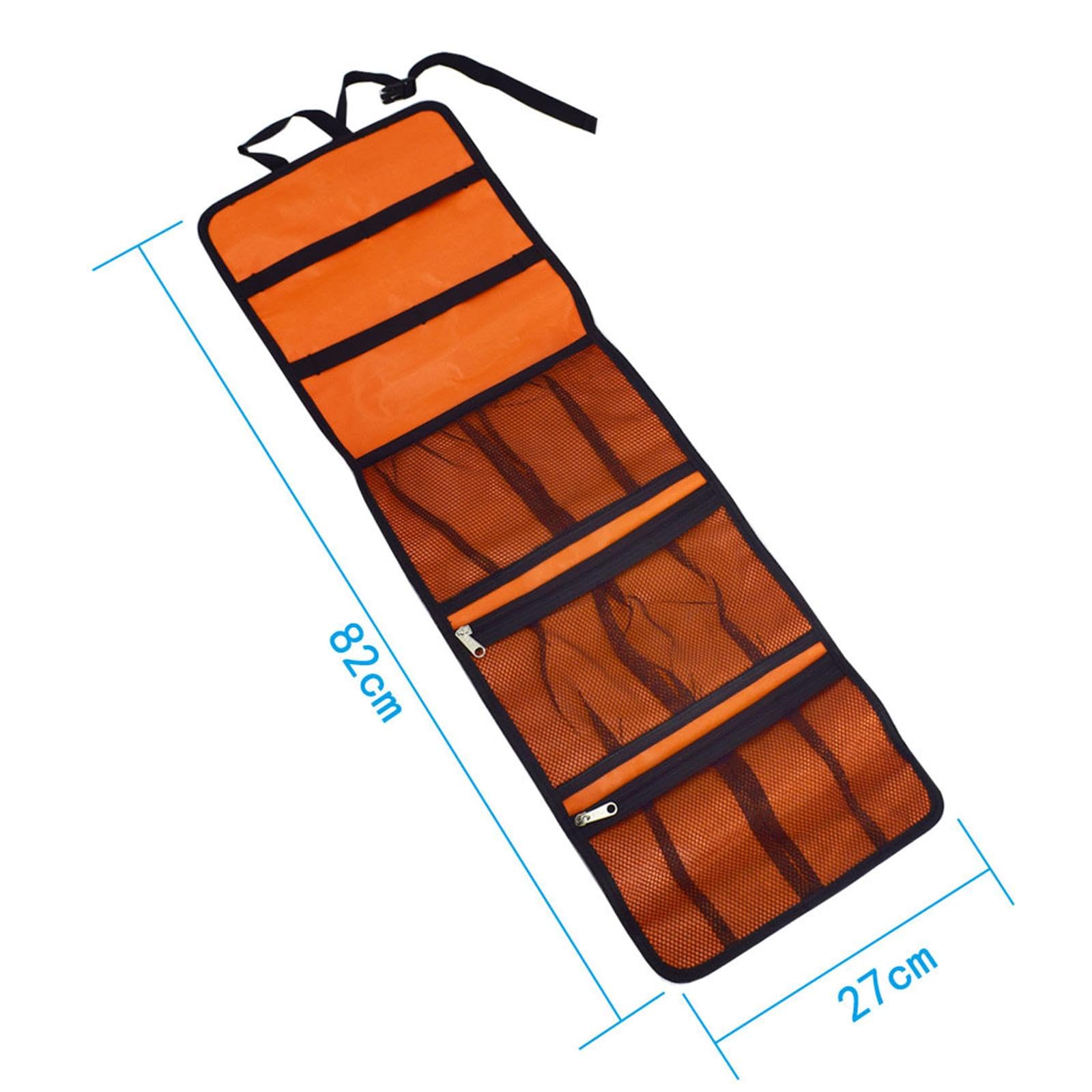 LOVIVER Borsa da Arrampicata con rinvio, Borsa portaoggetti sospesa, Porta Attrezzi da Arrampicata, da Viaggio, Orangina