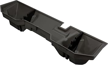 DU-HA DuHa 30017 Under Seat Storage fits 2002-2024 Ram 1500 & 2003-2026 2500/3500 Quad Cab/Crew Cab Classic Body w/o Factory Subwoofer | Black Heavy Duty Back Seat Organizer