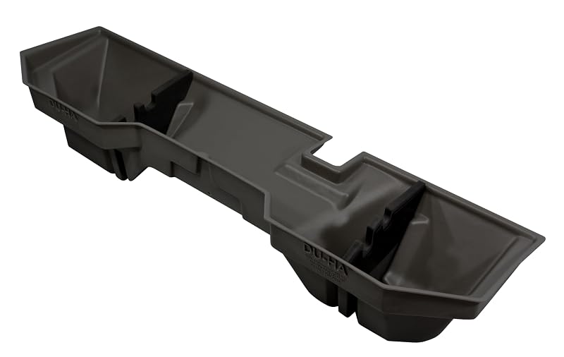 Organizador de Armazenamento sob o Banco DU-HA 30017 para Ram 1500 2002–2024 e 2500/3500 2003–2026, Cabine Quad Cab/Crew Cab, carroceria Classic, sem subwoofer original, cinza-escuro