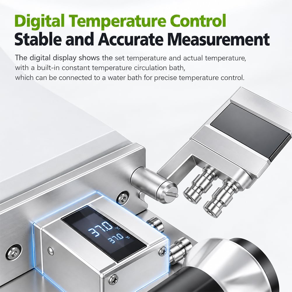 LC-WYA-2W Abbe-Refraktometer, Brix- und nD-Tester