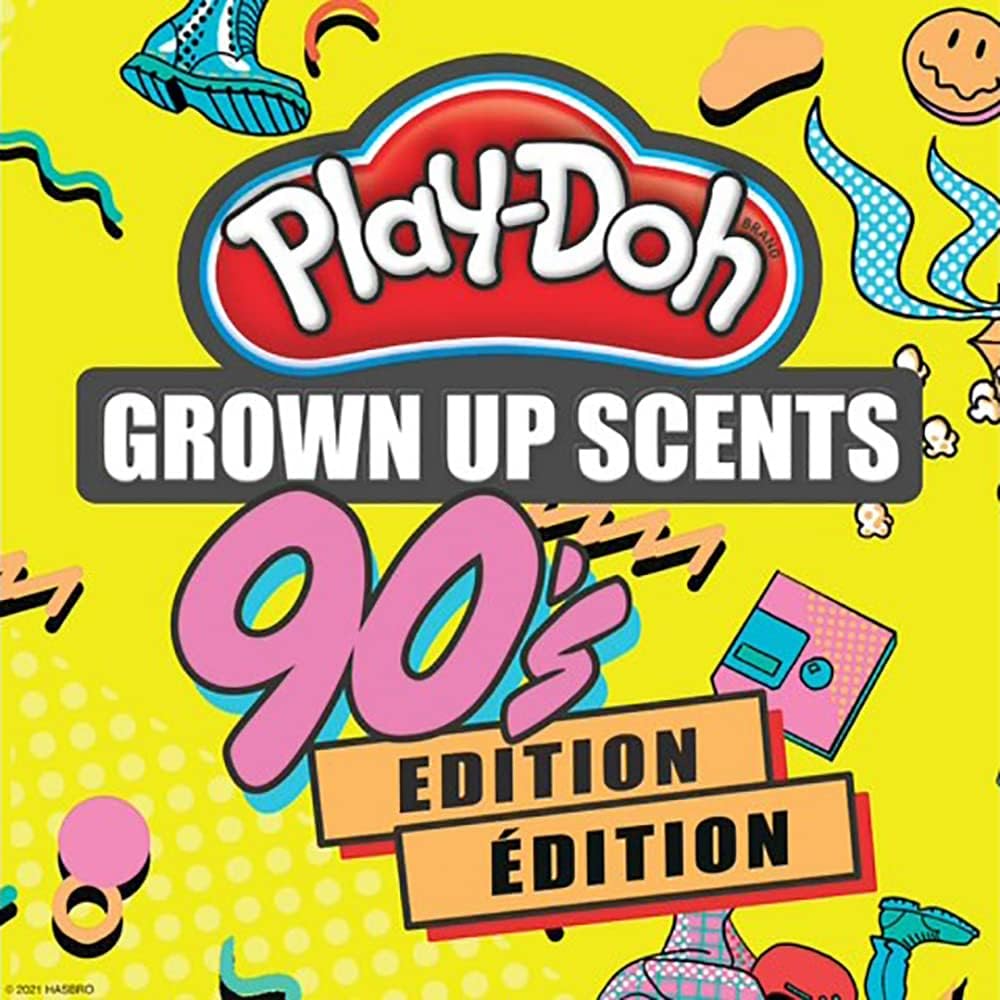 Play-Doh Grown Up Scents 90s Edition, Compuesto de Modelado