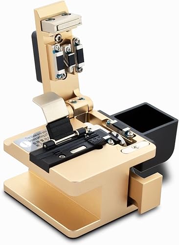 Miniatura 8 de SPEEDWOLF Máquina empalmadora de fusión de fibra óptica de alta precisión de pantalla LCD táctil de 4.3 "para fibras SM, MM, NZ-DS, EDF con cuchilla