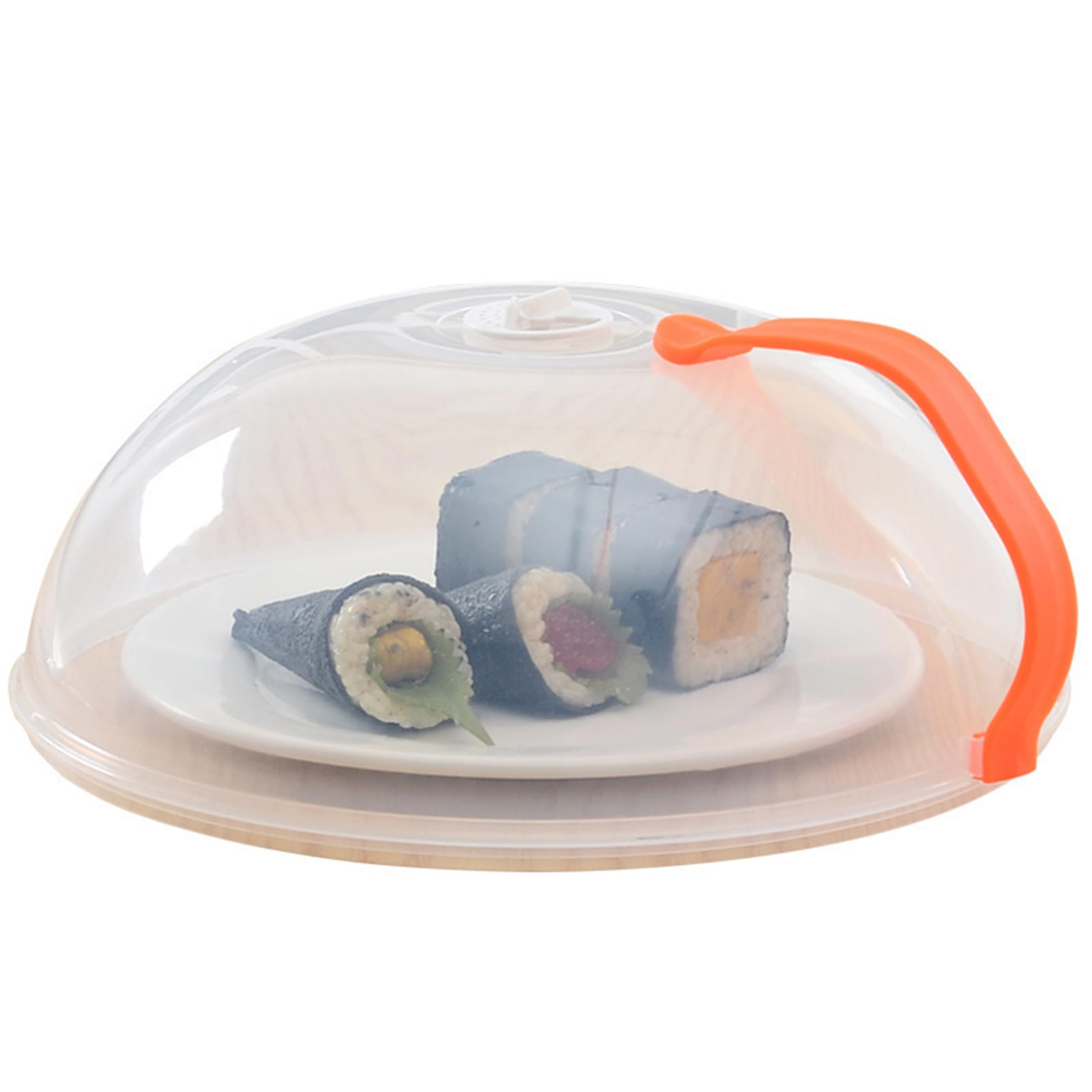 Ngbbby Microwave Splatter Cover For Food, Adjustable Steam Vent Transparent Microwave Food Cover, Pp Anti-splash Lid