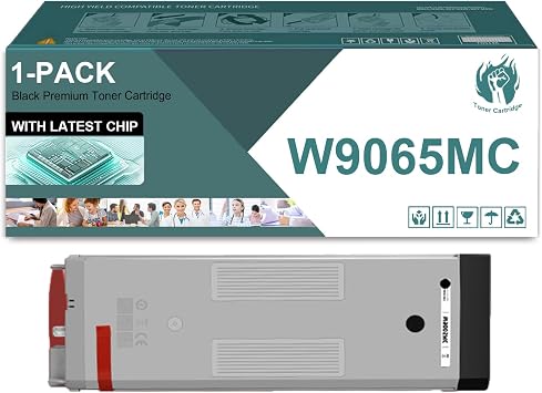 W9065MC Toner Cartridge Compatible for HP W9065MC Black Toner Cartridges High Yield Work for HP LaserJet Managed MFP E73130dn E73135dn E73140dn Flow MFP E73130z Printers