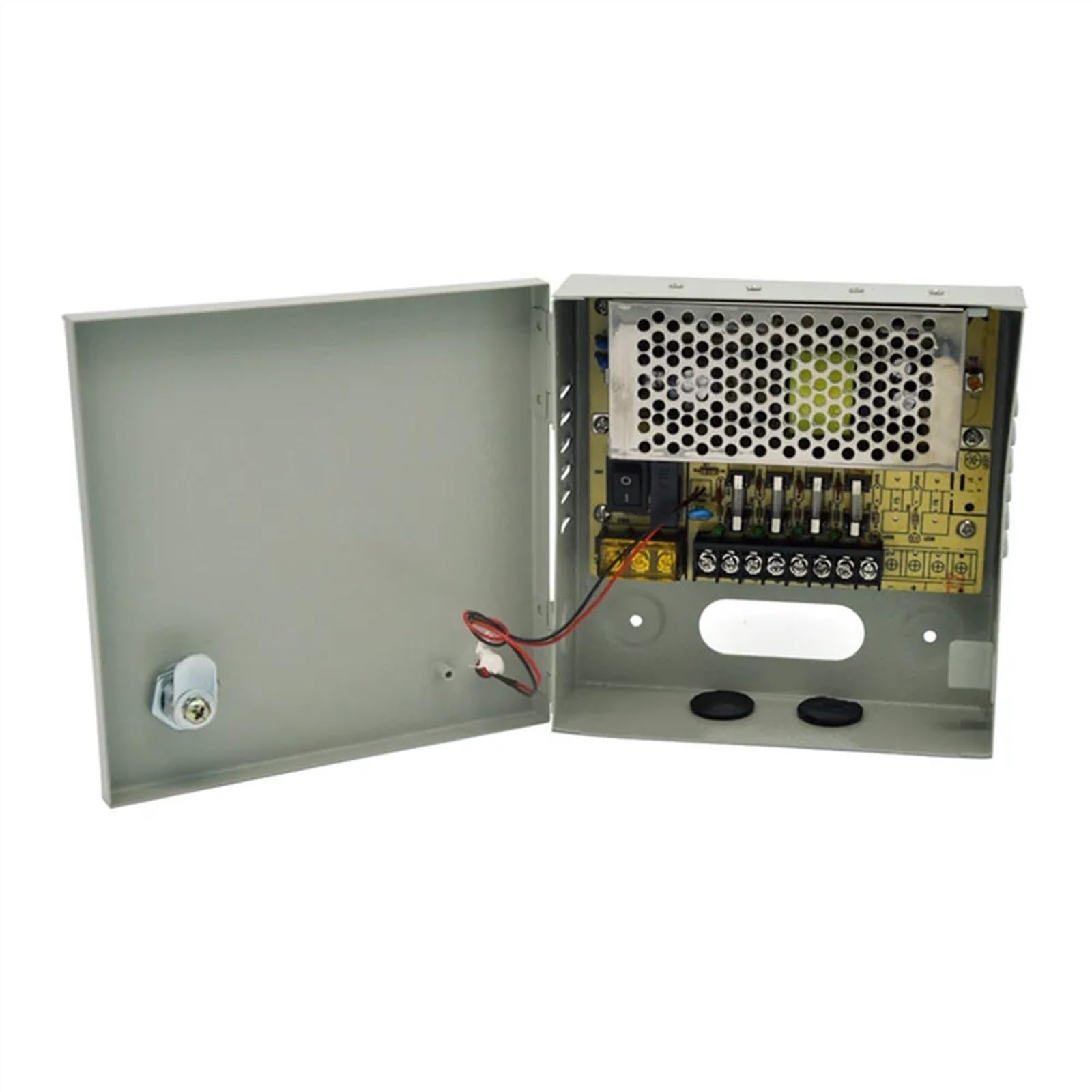 AC 100~240V for DC 12V 3A 36W Salida 4 Canales CCTV Caja de Fuente de alimentación for cámaras