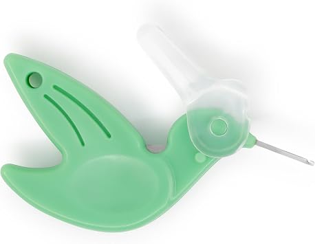 Dritz 270 Hummingbird Needle Threader , Green