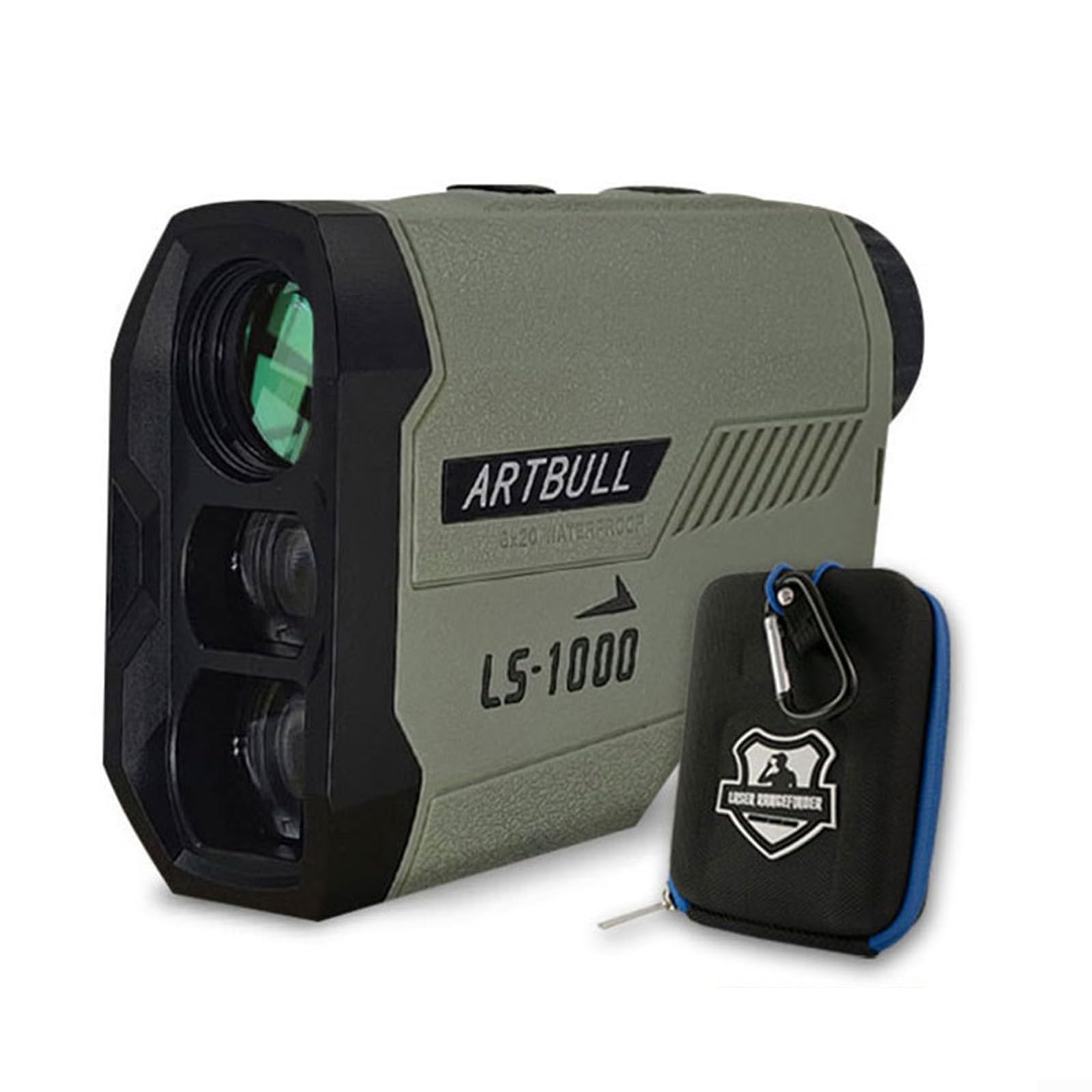 Rangefinder Entfernungsmesser Distanz Flag-Lock Golf Jagd Wandern Outdoor 6-fache Vergrößerung Mehrfachmodi Hohe Genauigkeit Kompakt Tragbar Für Sport Konstruktion Forstvermessung(1000)