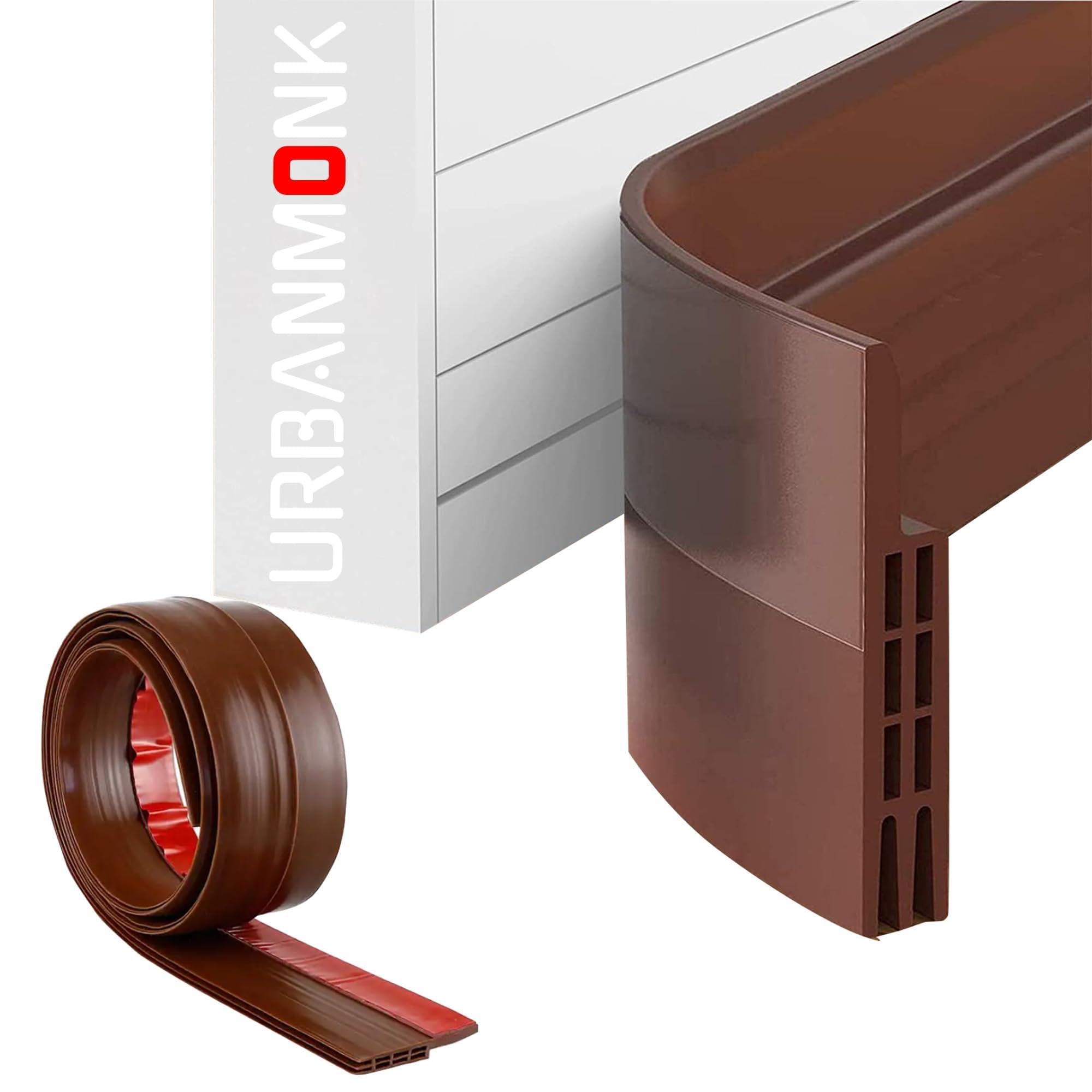 URBANMONK 48 Inch Silicon Door Bottom Sealing Strip Rubber | Under Door Gap Filler Strip Rubber | Door Gap Sealing Strip | Door Sealer from Cockroach, Insect, Bugs, Door Seal Strip Air & Dust