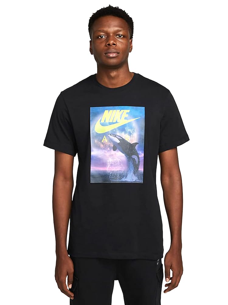 Amazon.com: Nike Men's Black Sportswear Air Orca T-Shirt - M