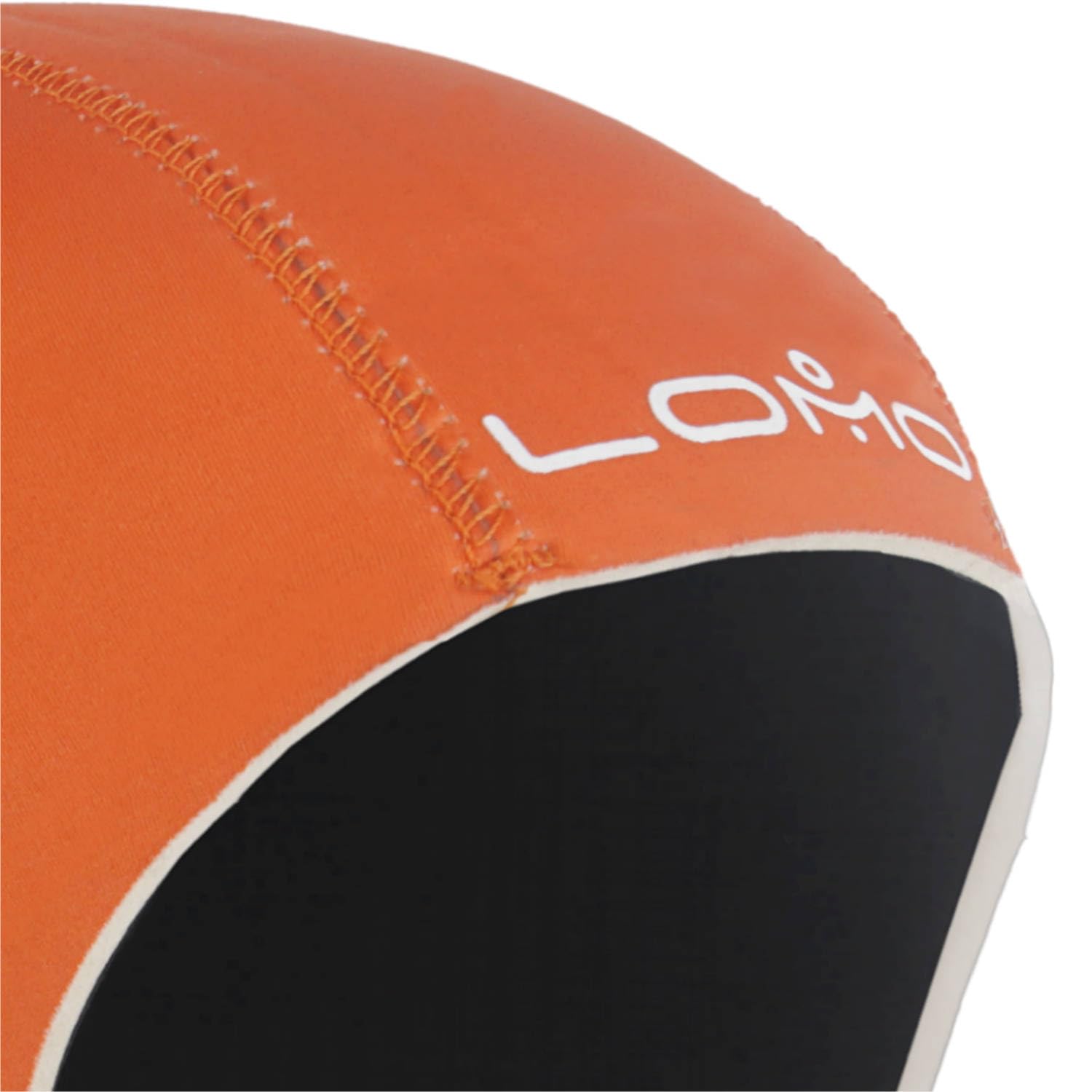 Lomo Neoprene Swimming Cap - Orange (XL)