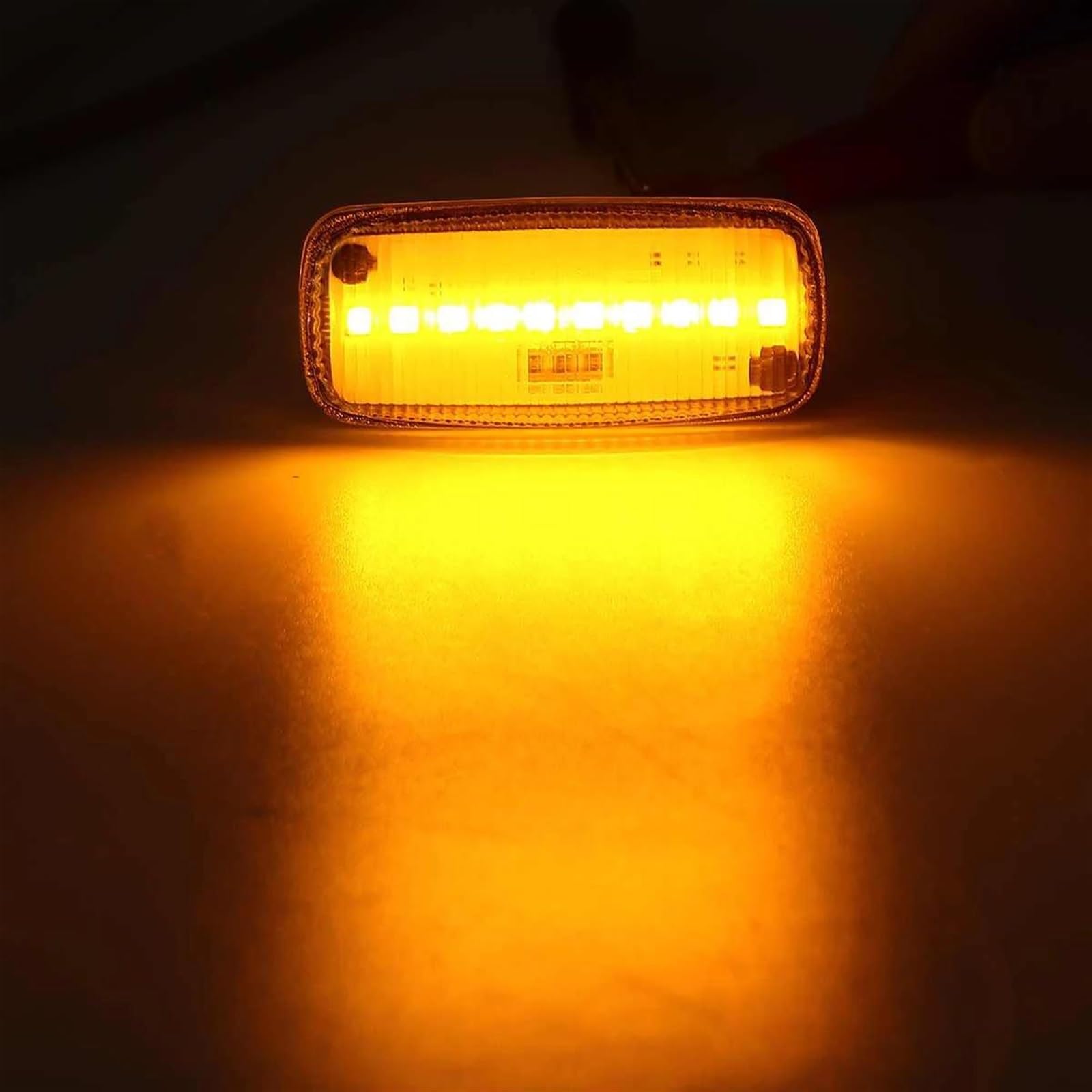 FREEZER Piloto Intermitente Luz LED dinámica posición Lateral Coche luz señal Giro para Chrysler 200 2007 2008 2009 2010 2011 2012 2013 2014 2015 2016 Color Negro Intermitentes Automóviles