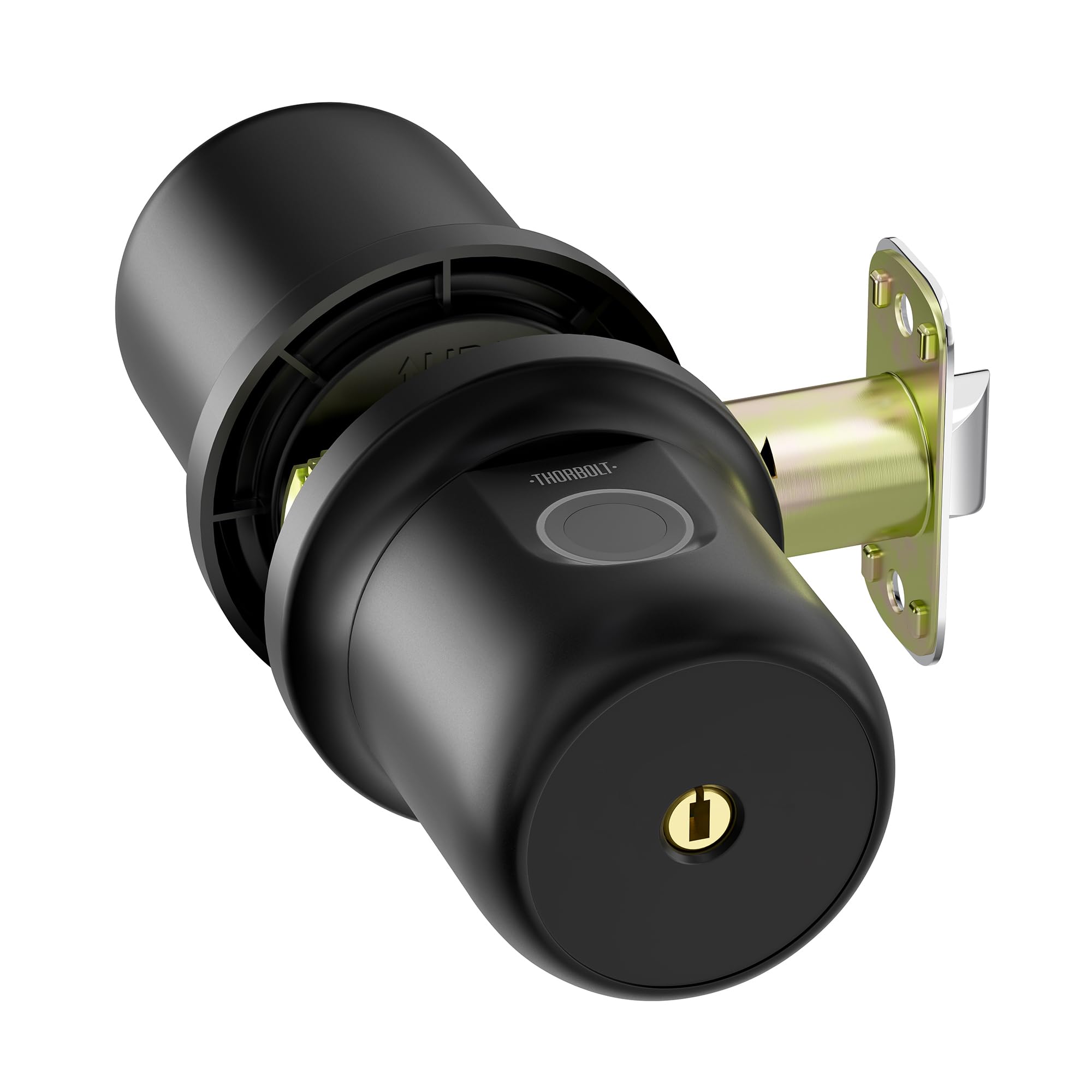 ThorBolt Fingerprint Door Lock - Keypad & Silver -7