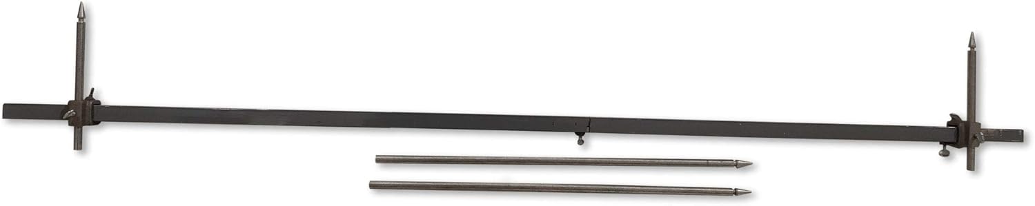 Champ Tram Gauge (Non-Calibrated) - All Steel and Aluminum Construction - Extends to 9 Feet Professional - Made in USA