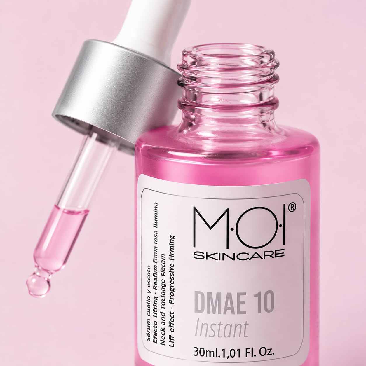 Sérum reafirmante cuello y escote DMAE 10 INSTANT efecto lifting 30ml M·O·I Skincare®