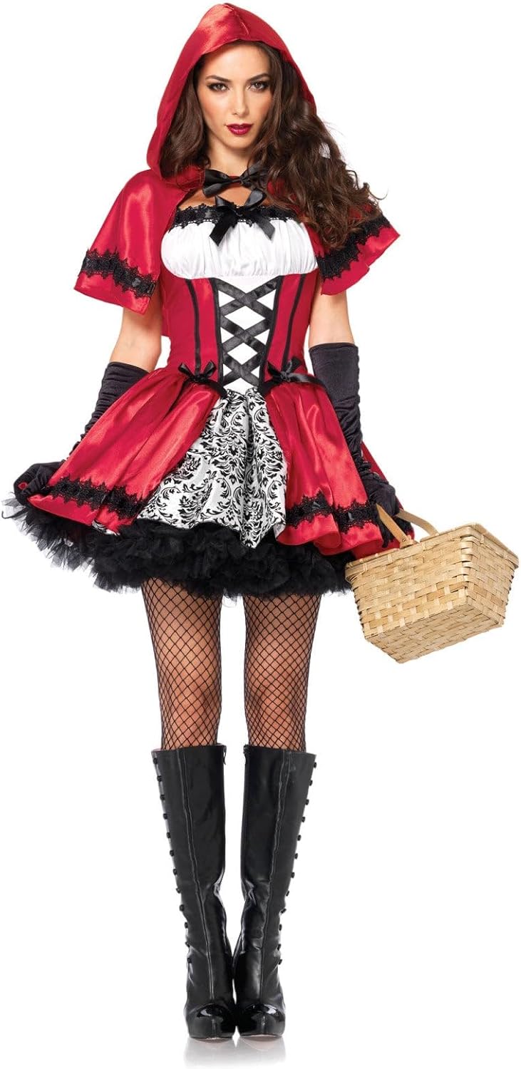 Leg Avenue Women's Gothic Red Riding Hood Costume